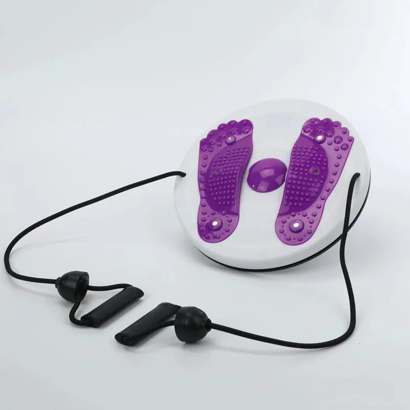 Twisting Waist Disc with Pull Rope – Portable Home Fitness Trainer