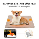 Self Heating Plush Cat Bed Mat