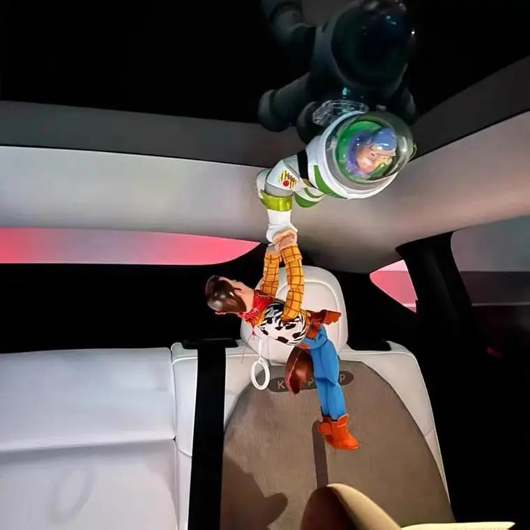 ToyStory™ Car Plush Duo – Woody & Buzz