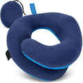 Ergonomic Travel Neck Pillow – Double Head & Chin Support
