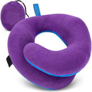 Ergonomic Travel Neck Pillow – Double Head & Chin Support