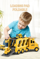 5-in-1 Construction Truck Toy Set