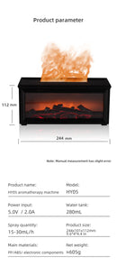 FlameMist™ Aroma Fireplace Diffuser