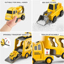 5-in-1 Construction Truck Toy Set
