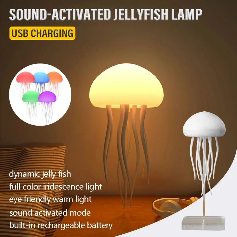 Jellyfish RGB Night Light with Speaker & Humidifier
