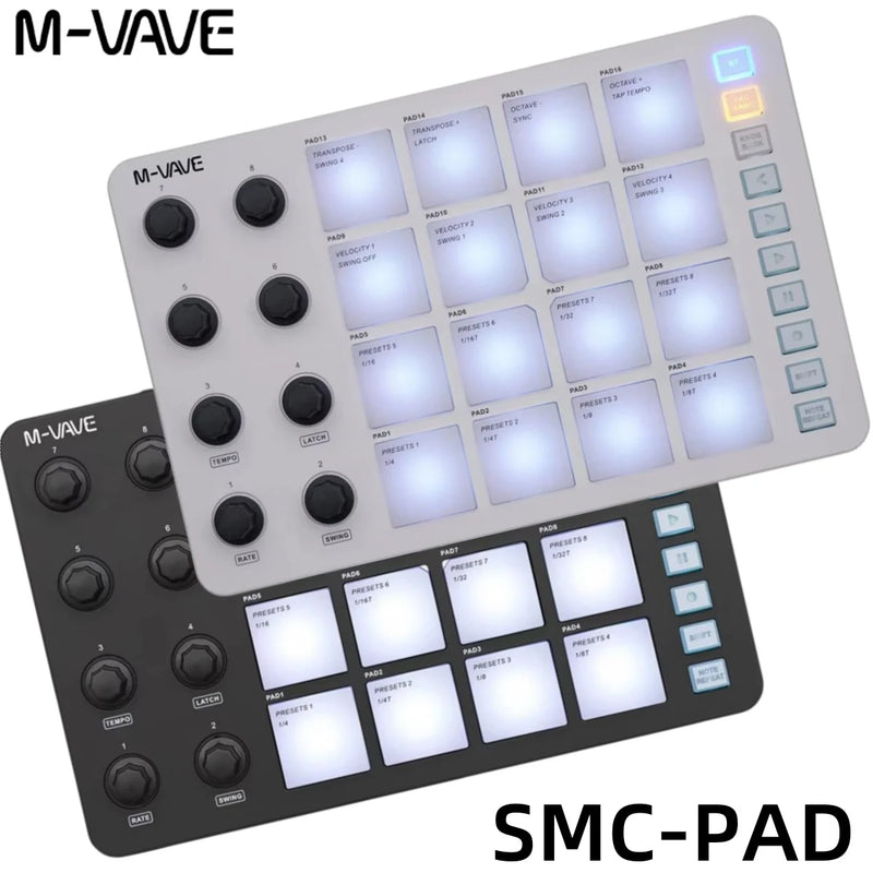 Wireless MIDI Pad Controller